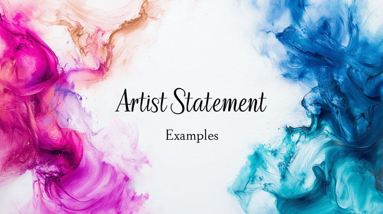 Original and Cool Unique Artist Statement Examples Ideas For Your Art Portfolio